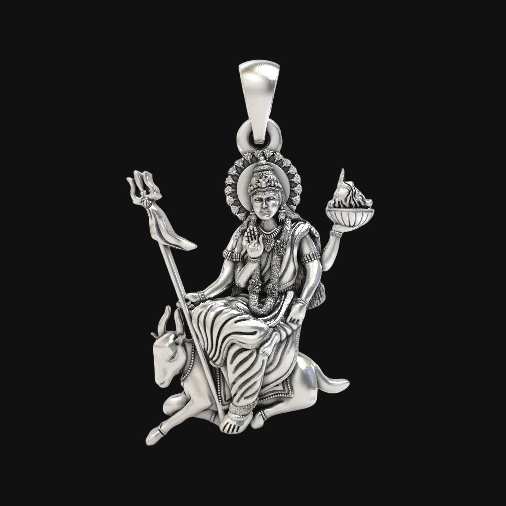 92.5 Silver Jahu Maa Pendant