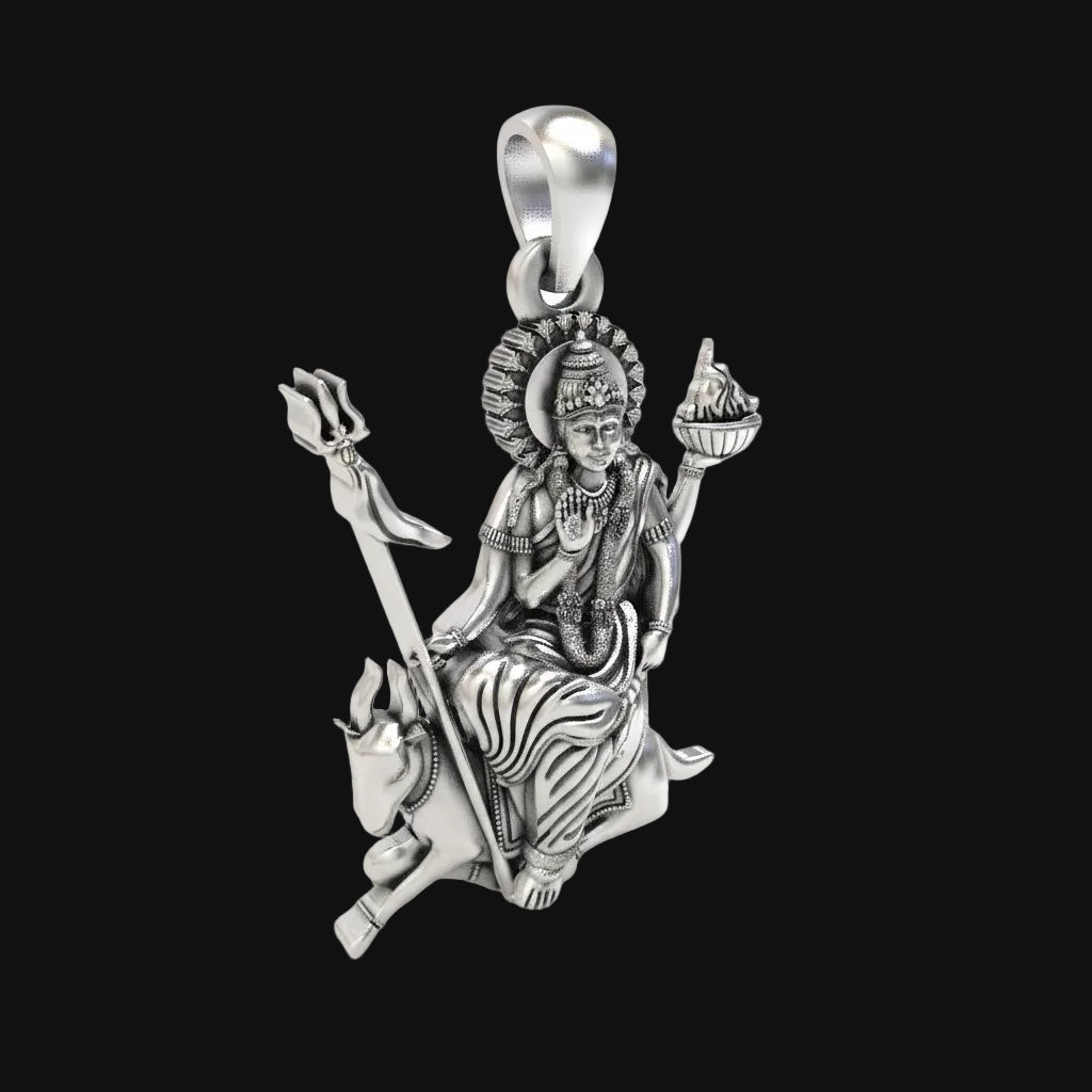 92.5 Silver Jahu Maa Pendant