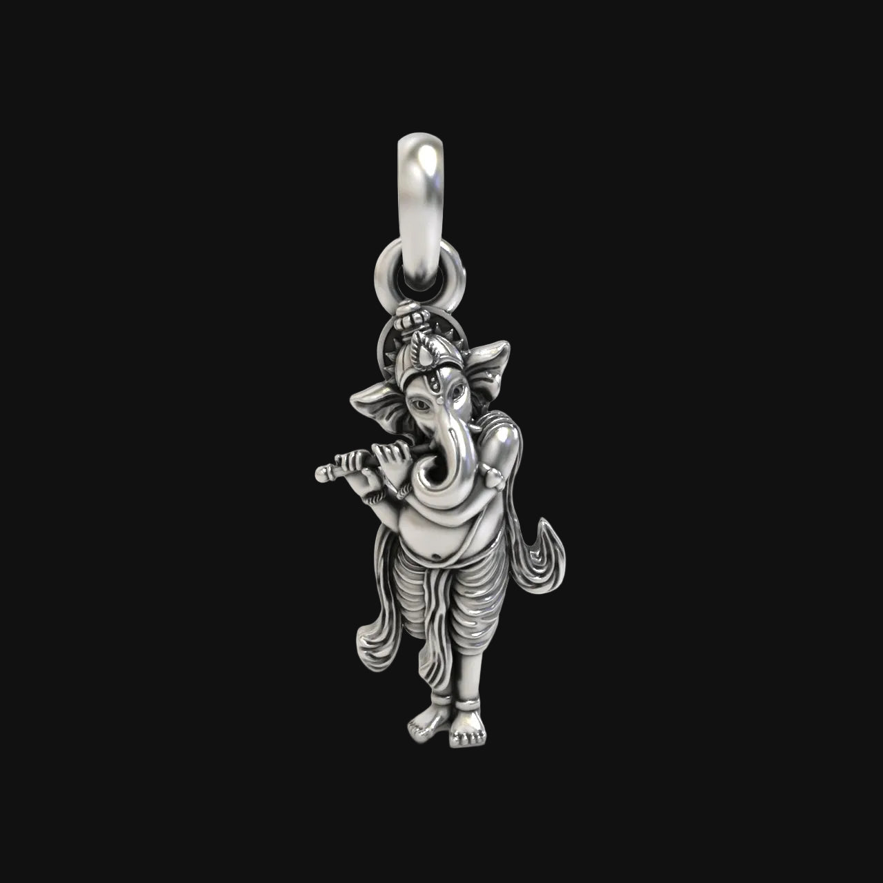 Sacred Blessings: 925 Silver Ganeshji