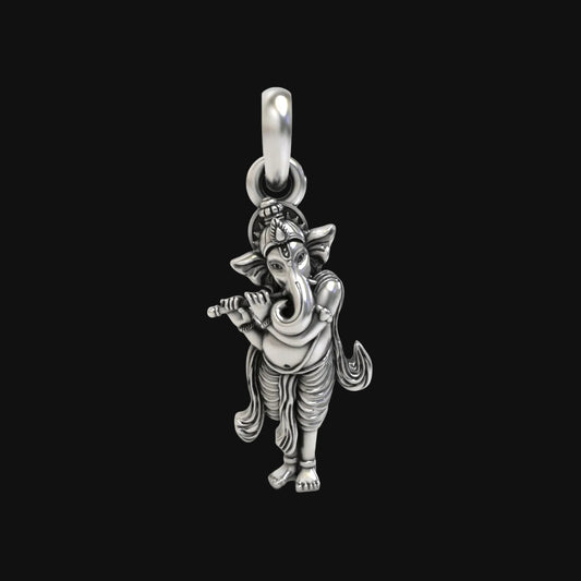 Sacred Blessings: 925 Silver Ganeshji