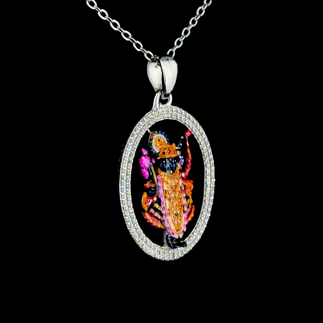 92.5 Silver Shreenathji Pendent