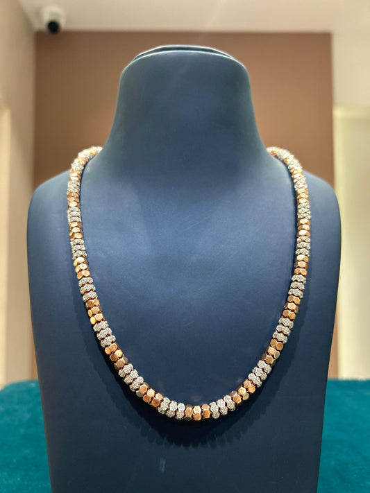 92.5 SILVER HONEYCAM MEN CHAIN